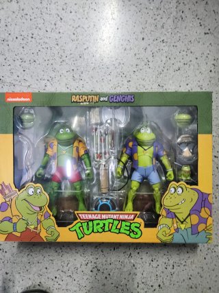 Figuras Tortugas Ninja Rasputin y Genghis