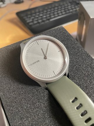 Garmin Vivomove Style/Luxe Smartwatch Verde/Plata