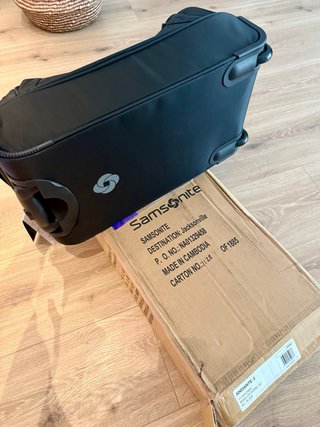 Bolsa de viaje Samsonite negra