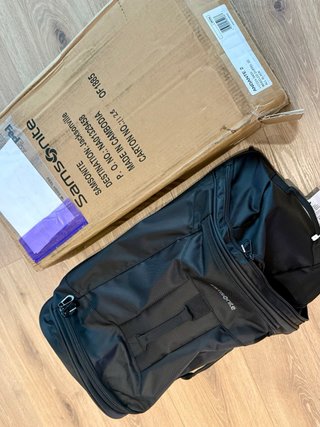 Bolsa de viaje Samsonite negra