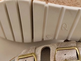Ciabatte 39 donna estive beige e oro