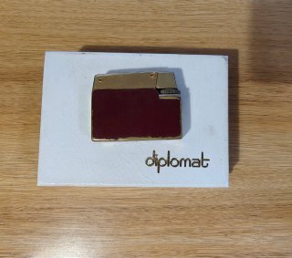Mechero Diplomat Gas Mini Vintage 60s-70s