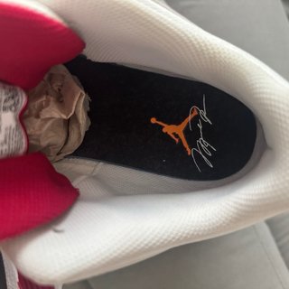 Scarpe Jordan Uomo Bianche Rosse Aura 5