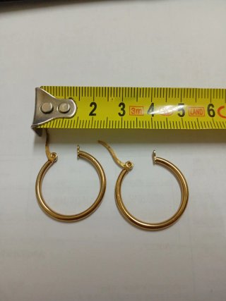 Pendientes Aro Dorados