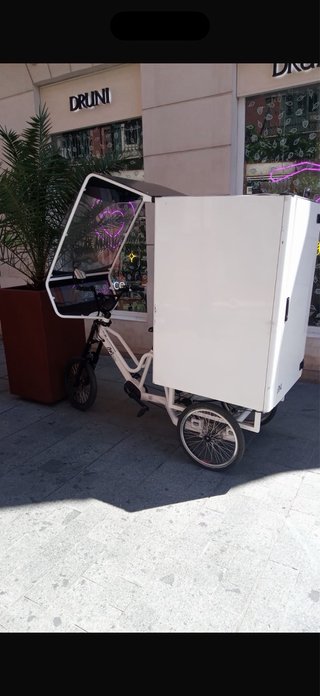 Bicicleta de reparto con asistencia eléctrica