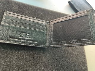 Carteras Nextech Piel Negra CAJA INCLUIDA