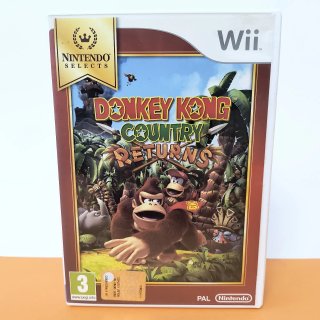 DONKEY KONG COUNTRY RETURNS NINTENDO SELECT WII