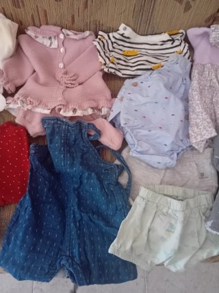 Lote Ropa Bebé Niña 3-6 Meses
