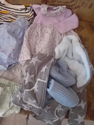 Lote Ropa Bebé Niña 3-6 Meses