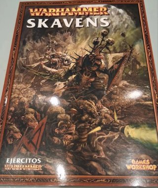 Libro Ejército Skaven Warhammer 7ª Edición