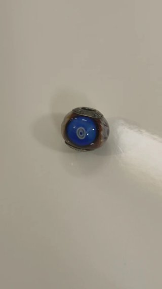 Abalorio Viceroy Plata y Cristal Murano Flor