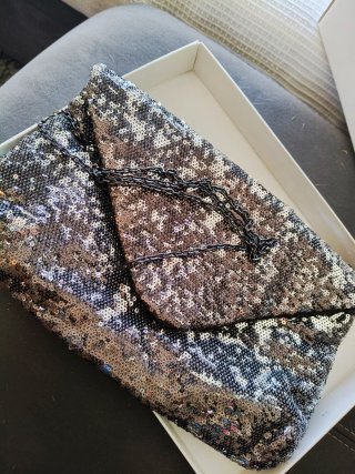 Zapatos de tacón con lentejuelas