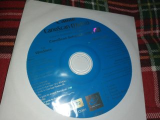 CD Software Canon CanoScan D646U