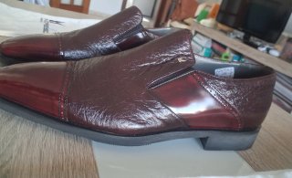 Zapatos Moreschi Marrón/Rojo Caballero