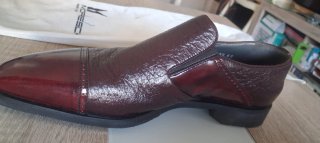 Zapatos Moreschi Marrón/Rojo Caballero