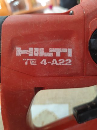 Taladro Hilti TE 4-A22 para reparar o piezas