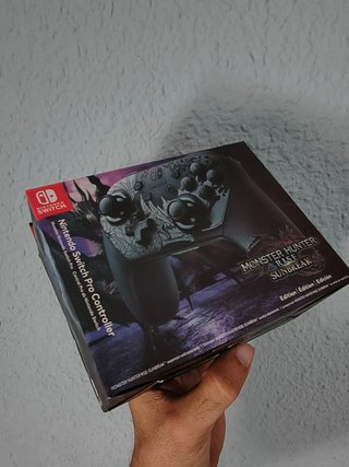 Mando Nintendo Switch Pro Monster Hunter Rise