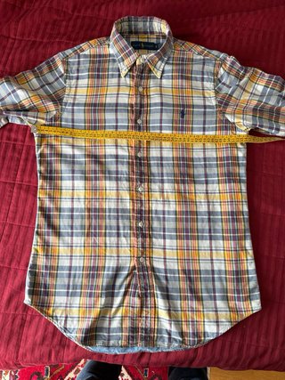 Camisa Lacoste Multicolor Talla S equivalente a M