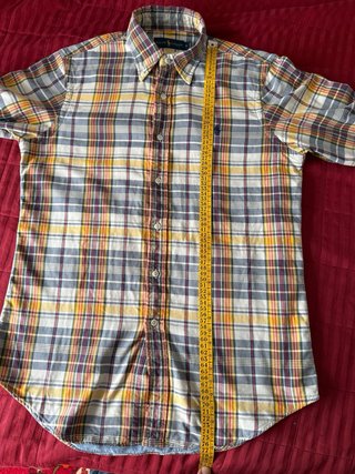 Camisa Lacoste Multicolor Talla S equivalente a M