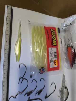 Lote 88 vinilos superfluker y cranckbait