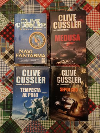 Lotto di 16 libri di Clive Cussler