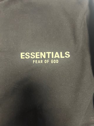 Sudadera Essentials Negra