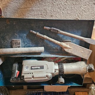Conjunto de herramientas/maquinaria de la constr.