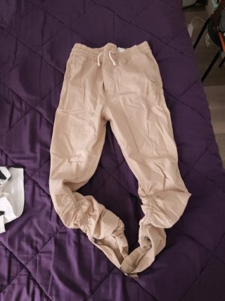 Pantalones vaqueros Pull&Bear negros rotos