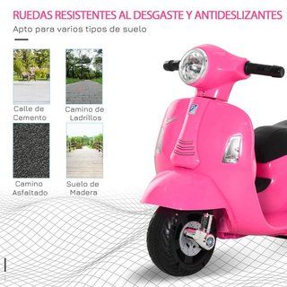 Moto Eléctrica Vespa para Niños 18-36 Meses Usado