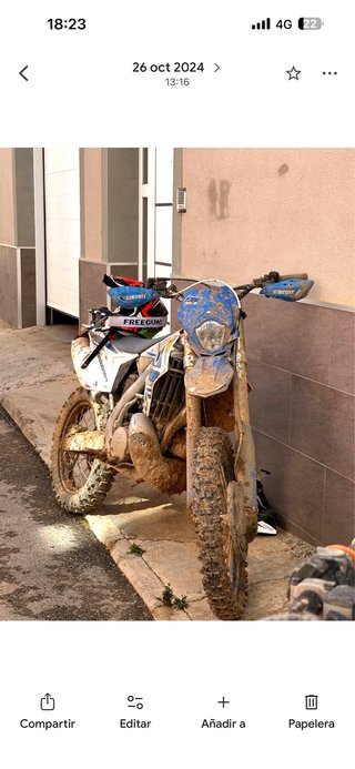 Moto Enduro TM 250 2T 2018