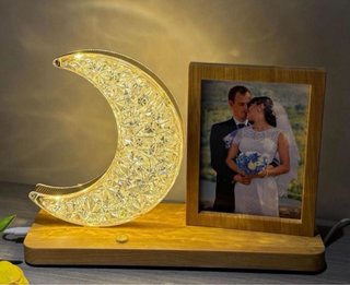 Lampada luna con cornice