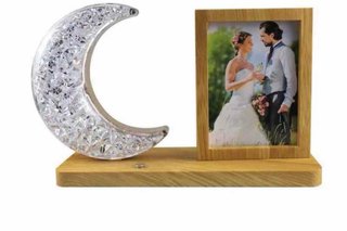 Lampada luna con cornice