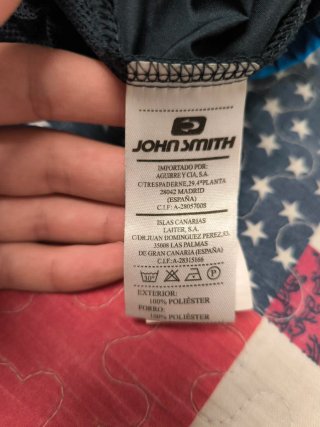 Bañador John Smith Negro y Azul Hombre Talla S