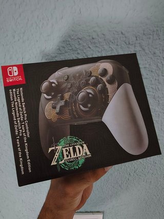 Mando Nintendo Switch Pro Zelda Tears of Kingdom