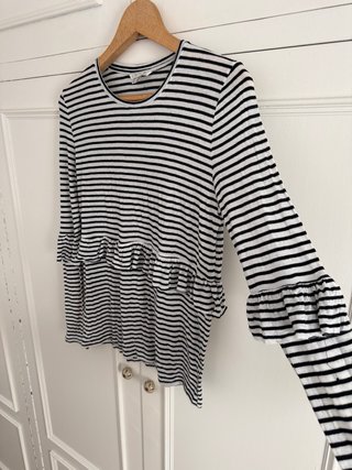 Camiseta rayas vintage manga larga