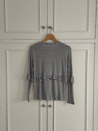 Camiseta rayas vintage manga larga