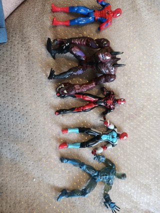 Lote Figuras Toy biz Marvel 1998