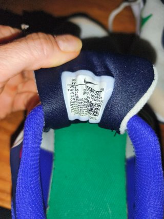 Zapatillas Nike Azules y Verdes