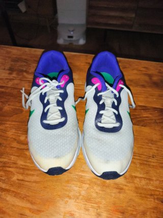 Zapatillas Nike Azules y Verdes