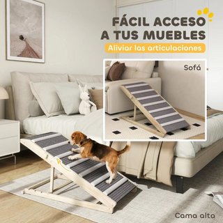 Rampa Perros Plegable Ajustable Antideslizante