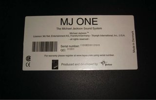 Michael Jackson Equipo Sonido Multimedia One 90’s