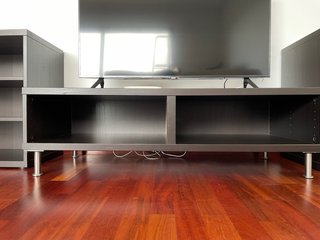 Conjunto de 3 Muebles TV Ikea Besta negro