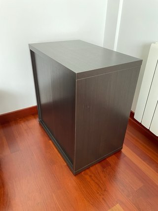 Conjunto de 3 Muebles TV Ikea Besta negro