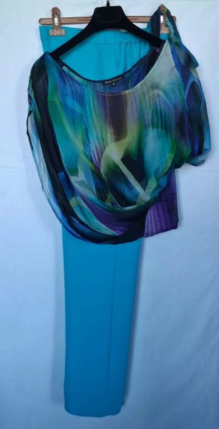 Blusa donna fantasia in seta