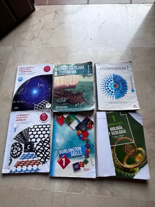 Libros Bachillerato Primero Ciencias de la Salud