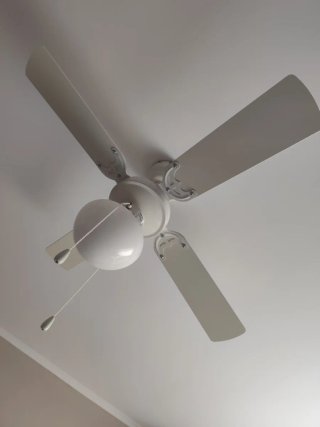 93cm Ventilador de techo blanco con luz