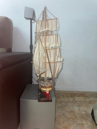 Maqueta de barco velero