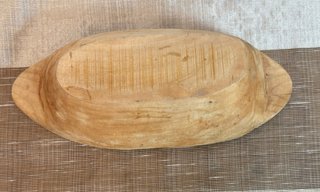 Lote 3 Cuencos de Madera Artesanales