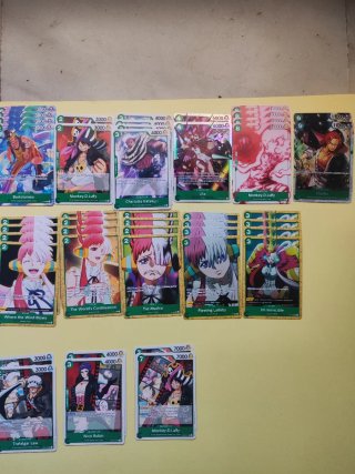 One Piece Tcg Deck Uta Verde st11