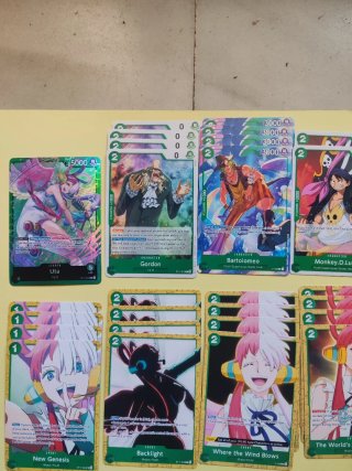 One Piece Tcg Deck Uta Verde st11